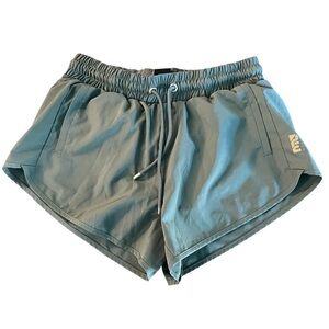 P.E Nation Green Athletic Shorts Size Small